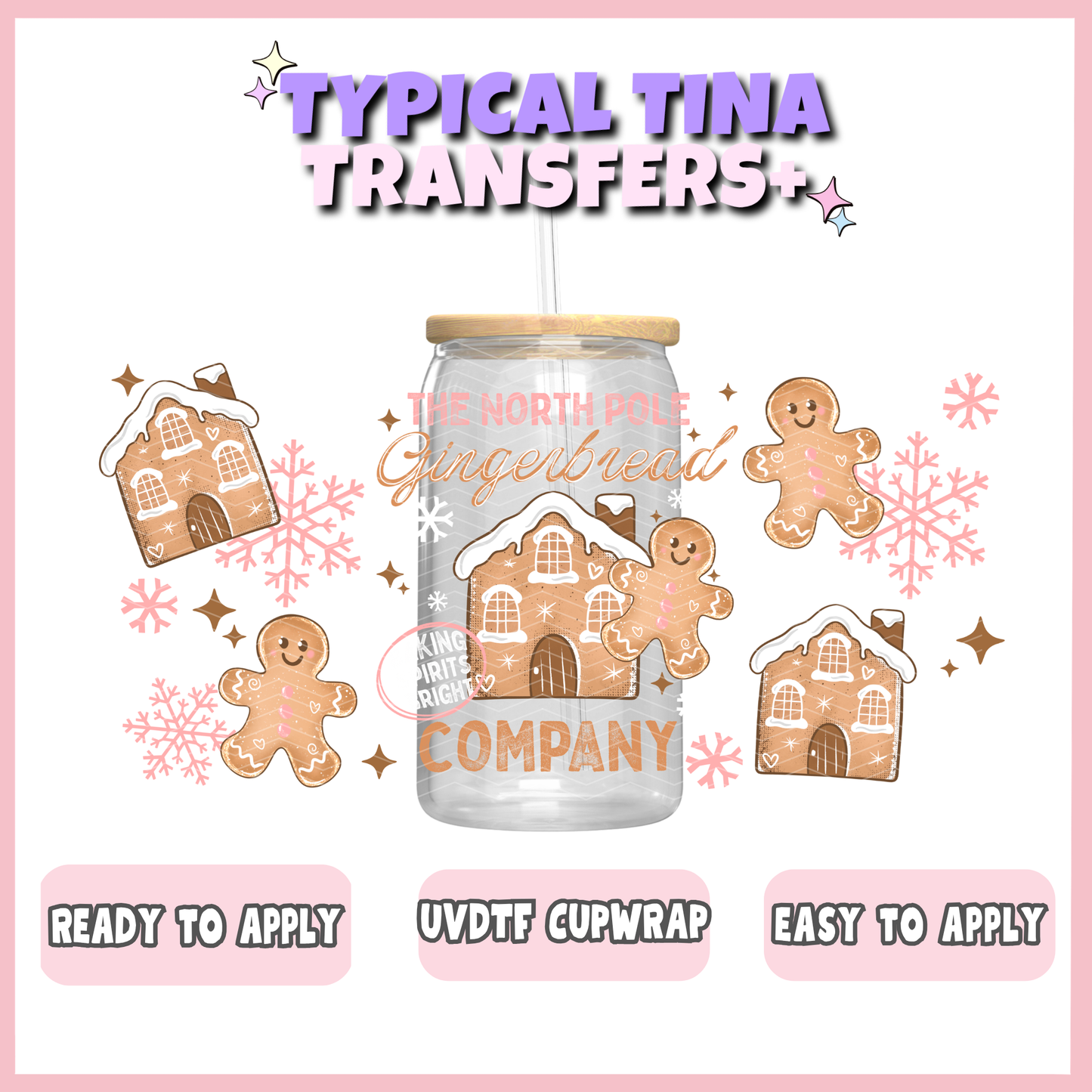 UVDTF #13016 | 16oz UVDTF Wrap | POD