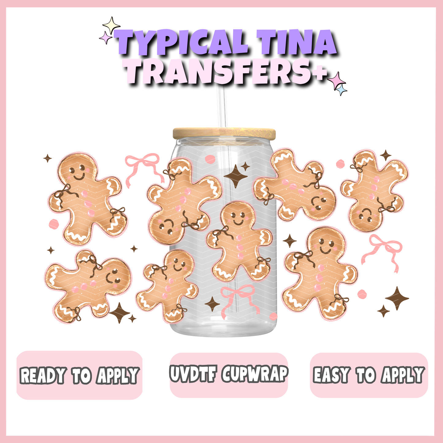 UVDTF #13017 | 16oz UVDTF Wrap | POD