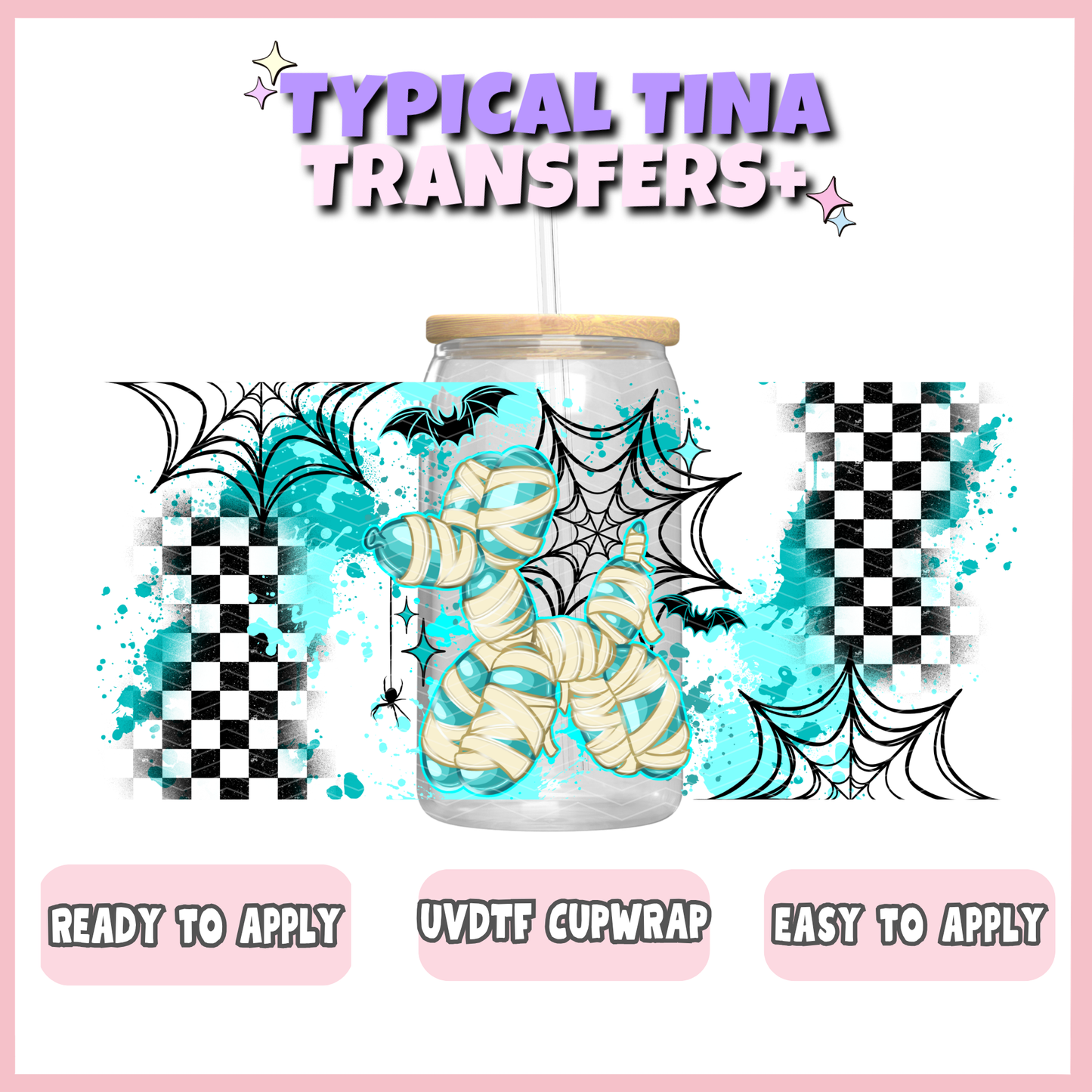 UVDTF #13032 | 16oz UVDTF Wrap | POD