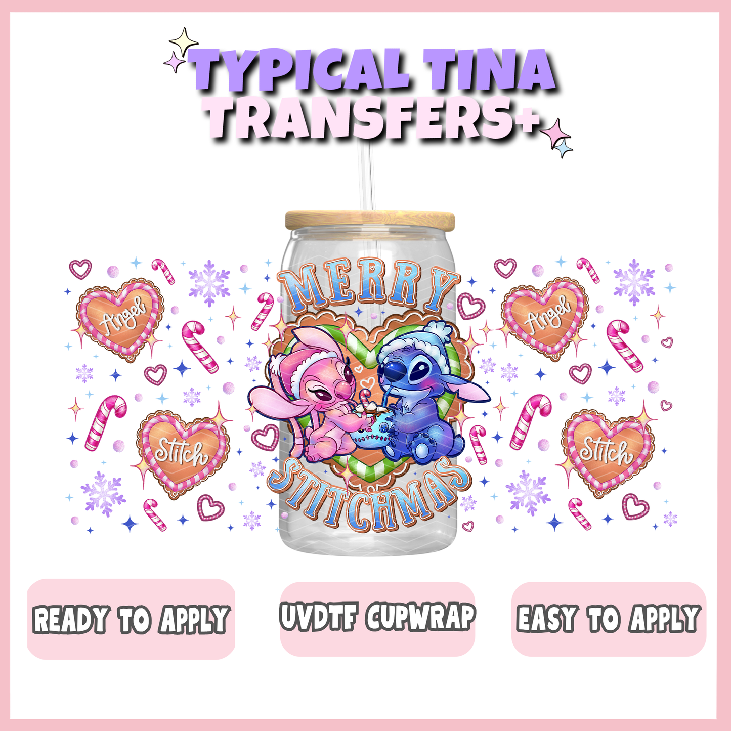UVDTF #13034 | 16oz UVDTF Wrap | POD