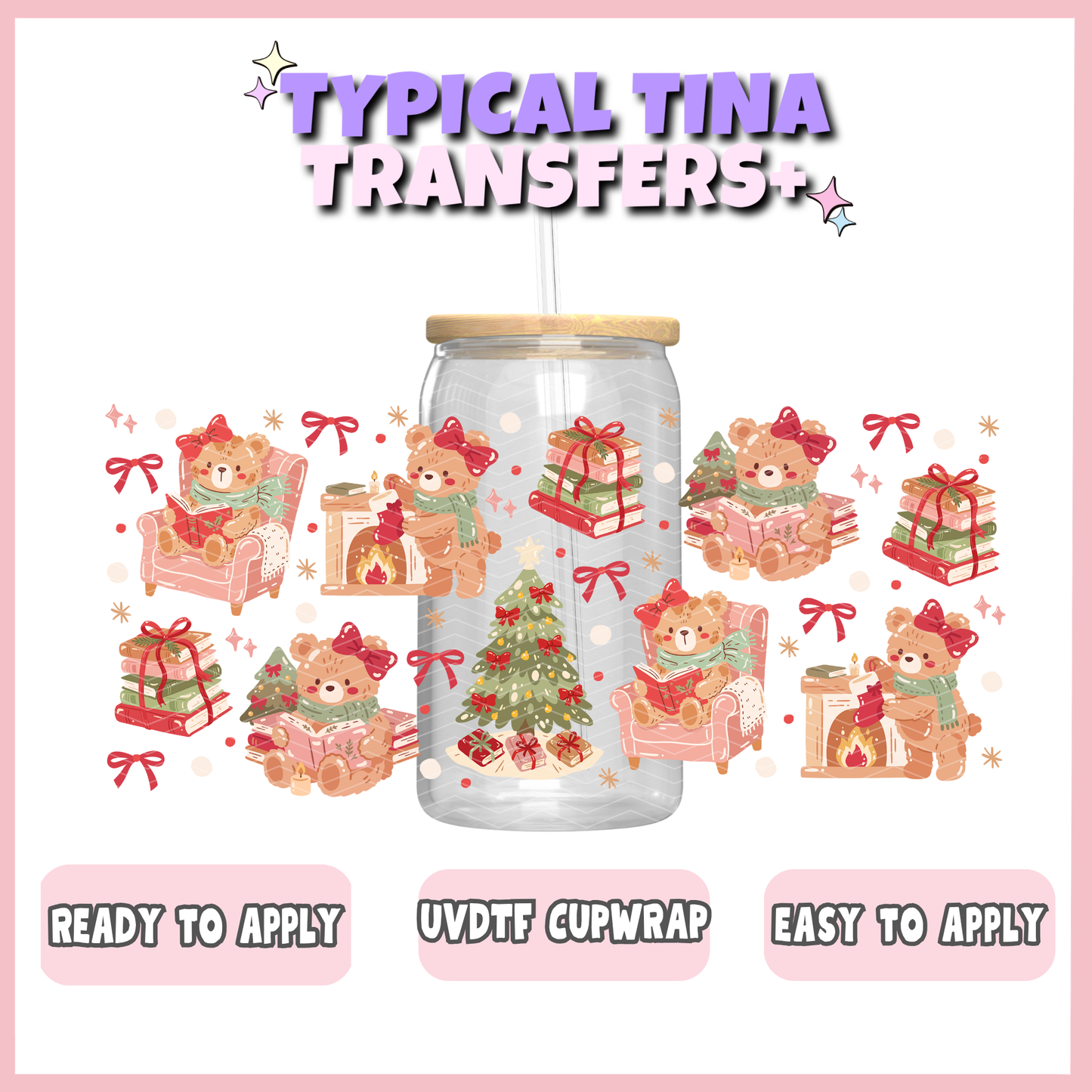 UVDTF #13035 | 16oz UVDTF Wrap | POD