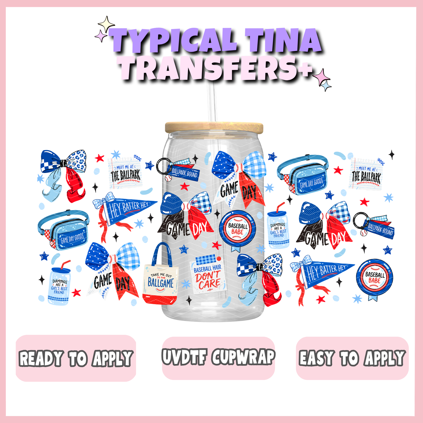 UVDTF #13066 | 16oz UVDTF Wrap | POD