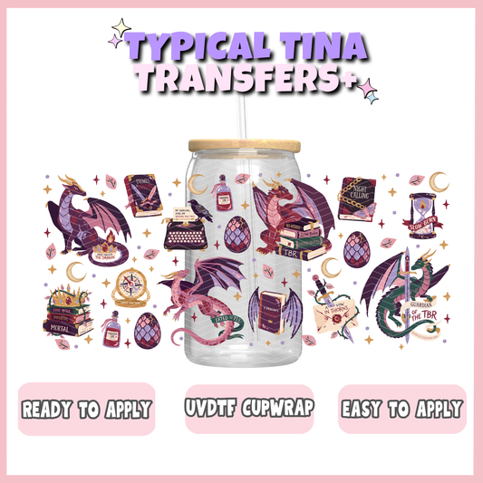 UVDTF #13072 | 16oz UVDTF Wrap | POD