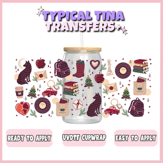 UVDTF #13080 | 16oz UVDTF Wrap | POD