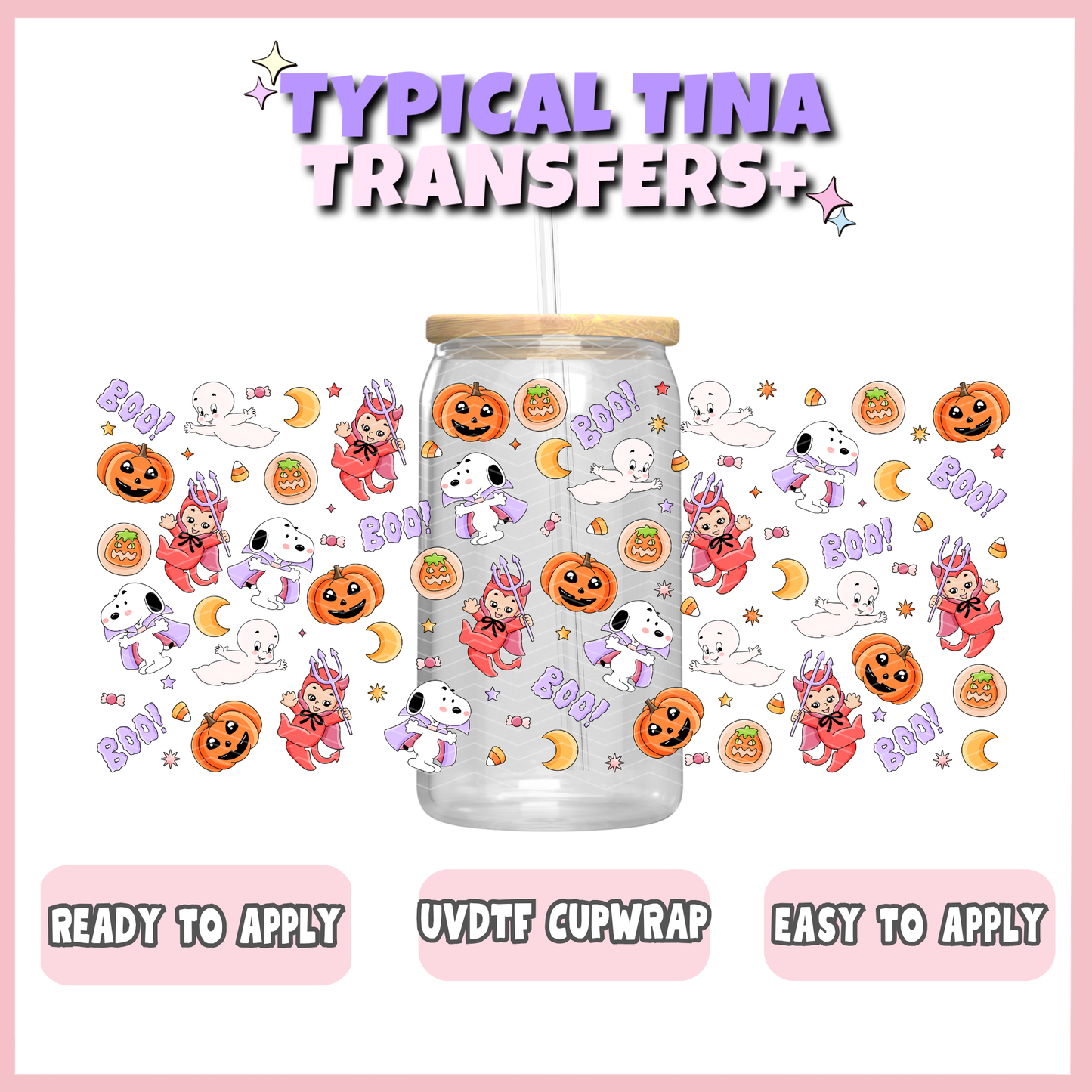 UVDTF #13084 | 16oz UVDTF Wrap | POD