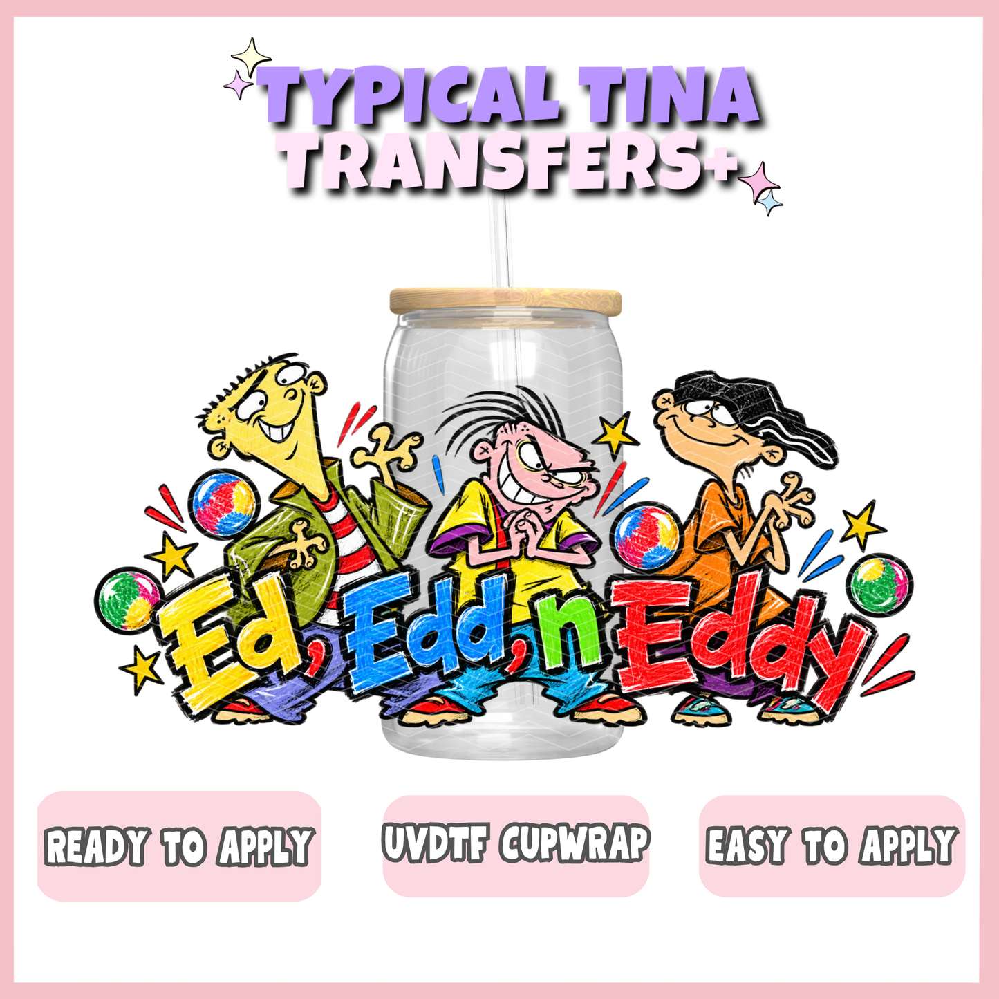 UVDTF #13087 | 16oz UVDTF Wrap | POD
