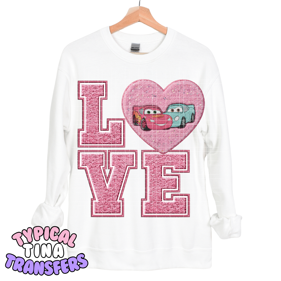 Cars Faux Patch | DTF Transfers | POD