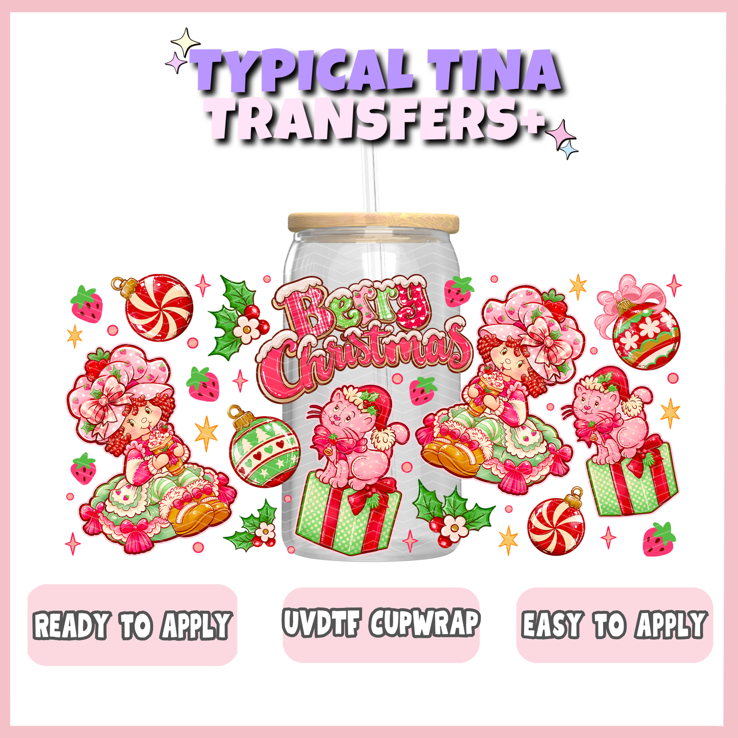 UVDTF #13101 | 16oz UVDTF Wrap | POD