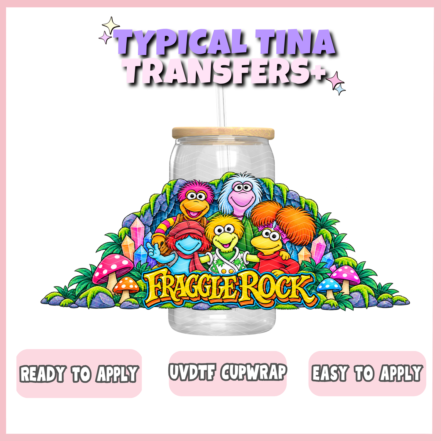 UVDTF #13107 | 16oz UVDTF Wrap | POD