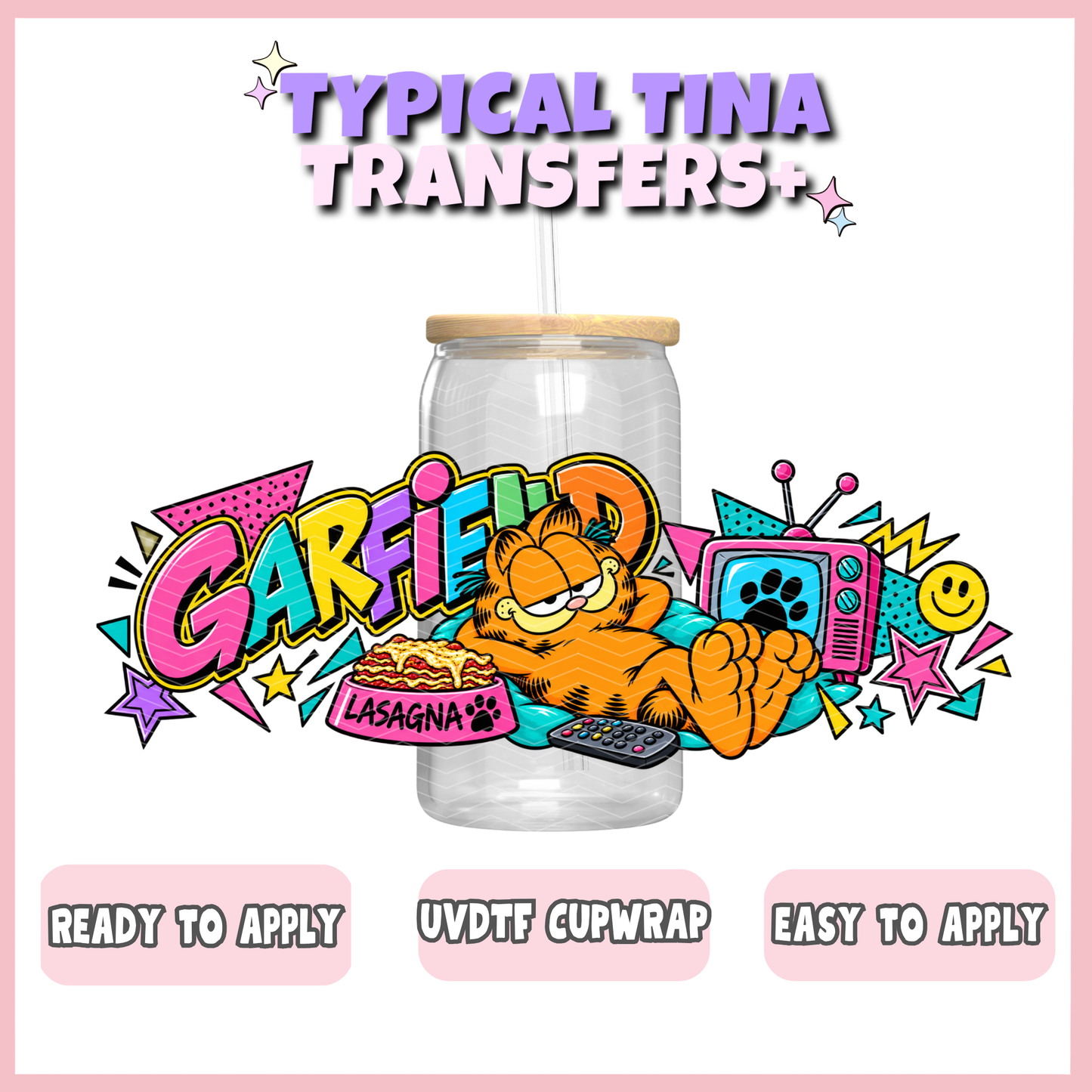 UVDTF #13109 | 16oz UVDTF Wrap | POD