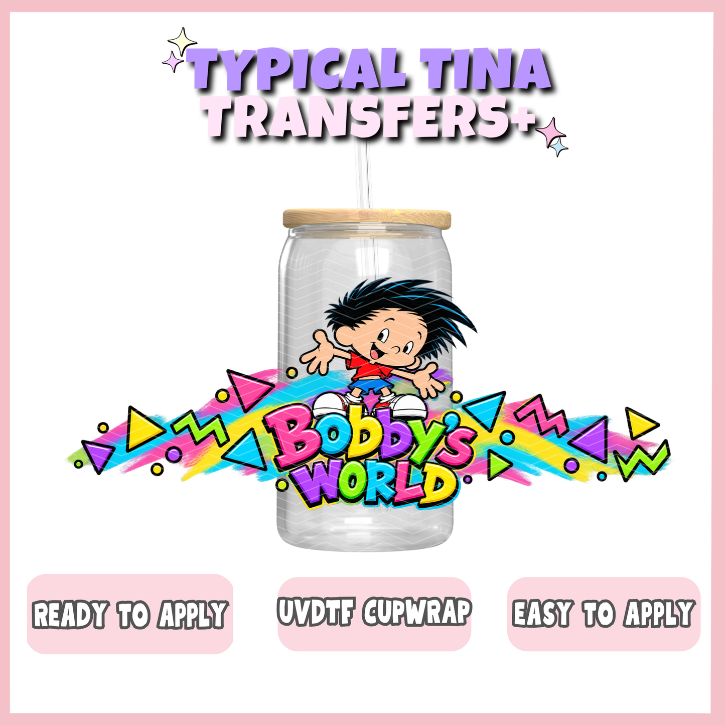 UVDTF #13121 | 16oz UVDTF Wrap | POD