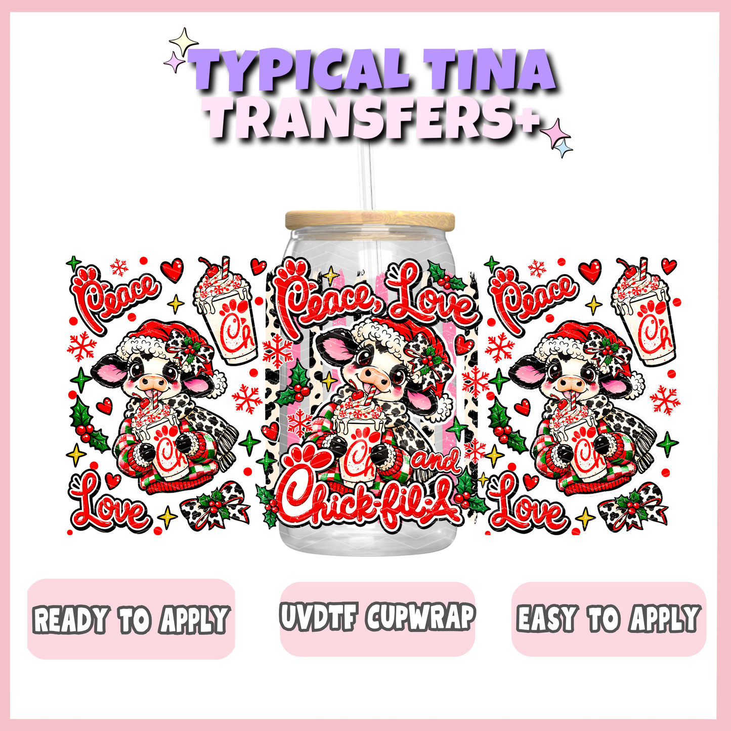 UVDTF #13123 | 16oz UVDTF Wrap | POD
