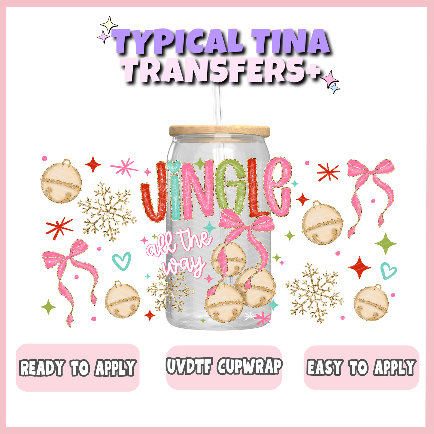 UVDTF #13143 | 16oz UVDTF Wrap | POD