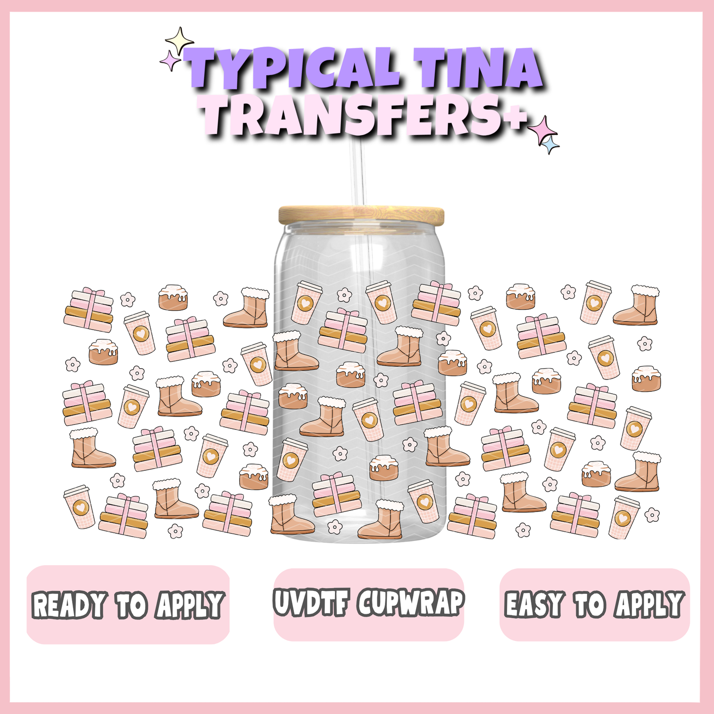 UVDTF #13145 | 16oz UVDTF Wrap | POD