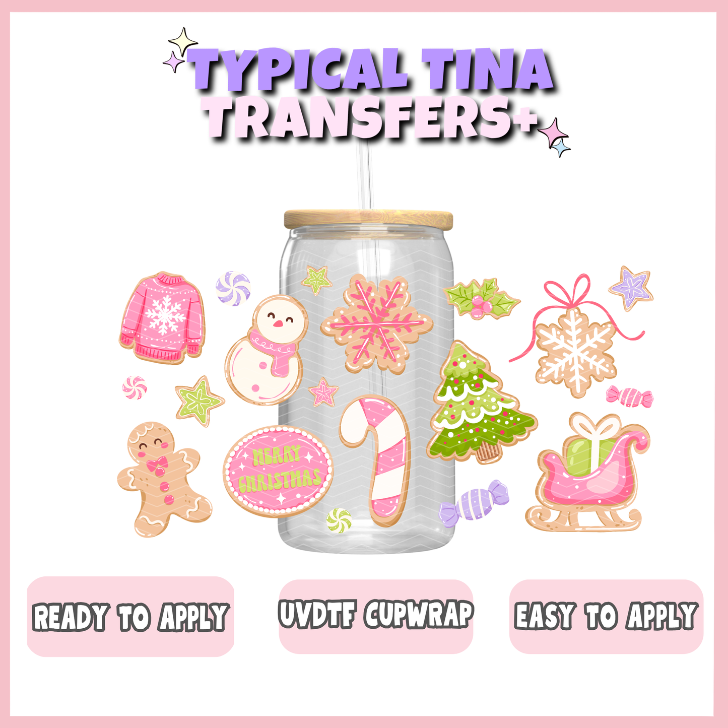 UVDTF #13177 | 16oz UVDTF Wrap | POD