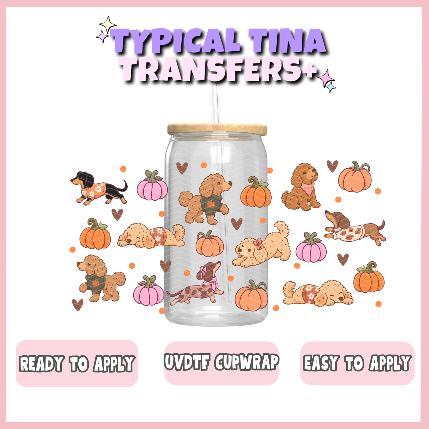 UVDTF #13181 | 16oz UVDTF Wrap | POD