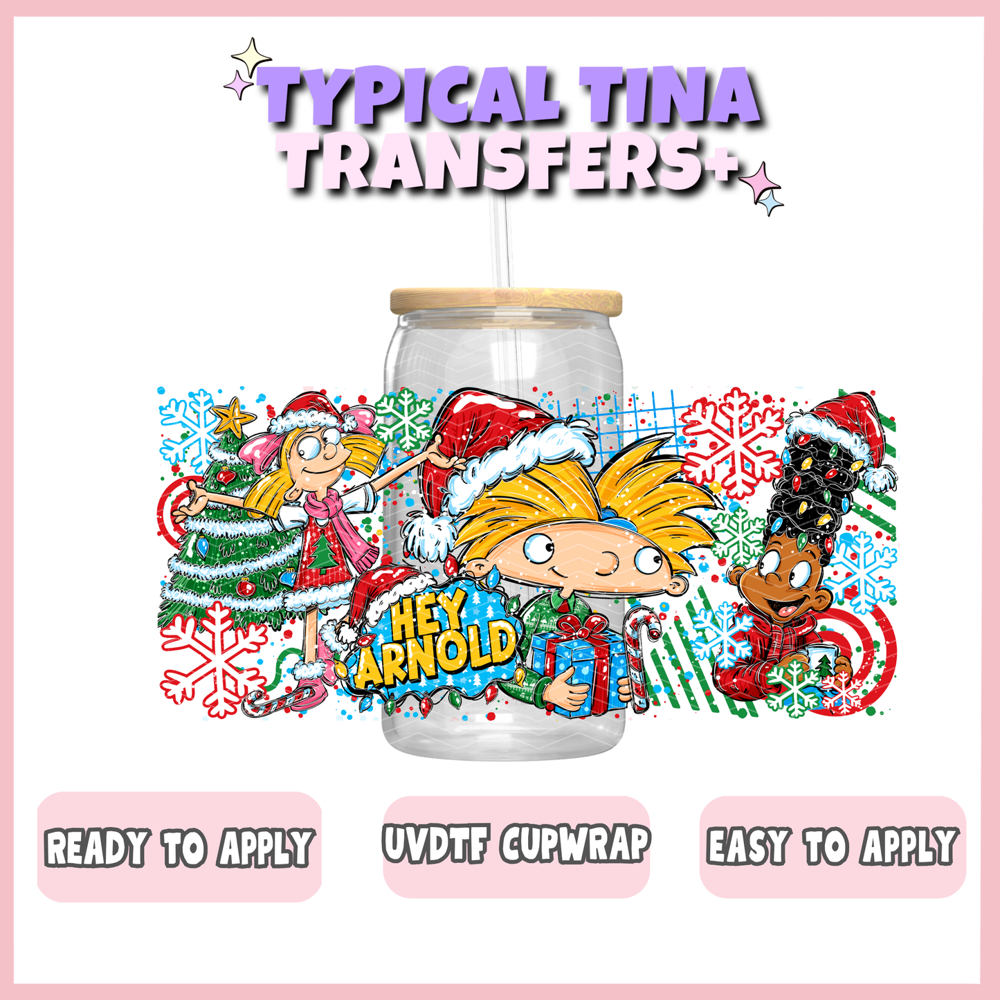 UVDTF #13187 | 16oz UVDTF Wrap | POD