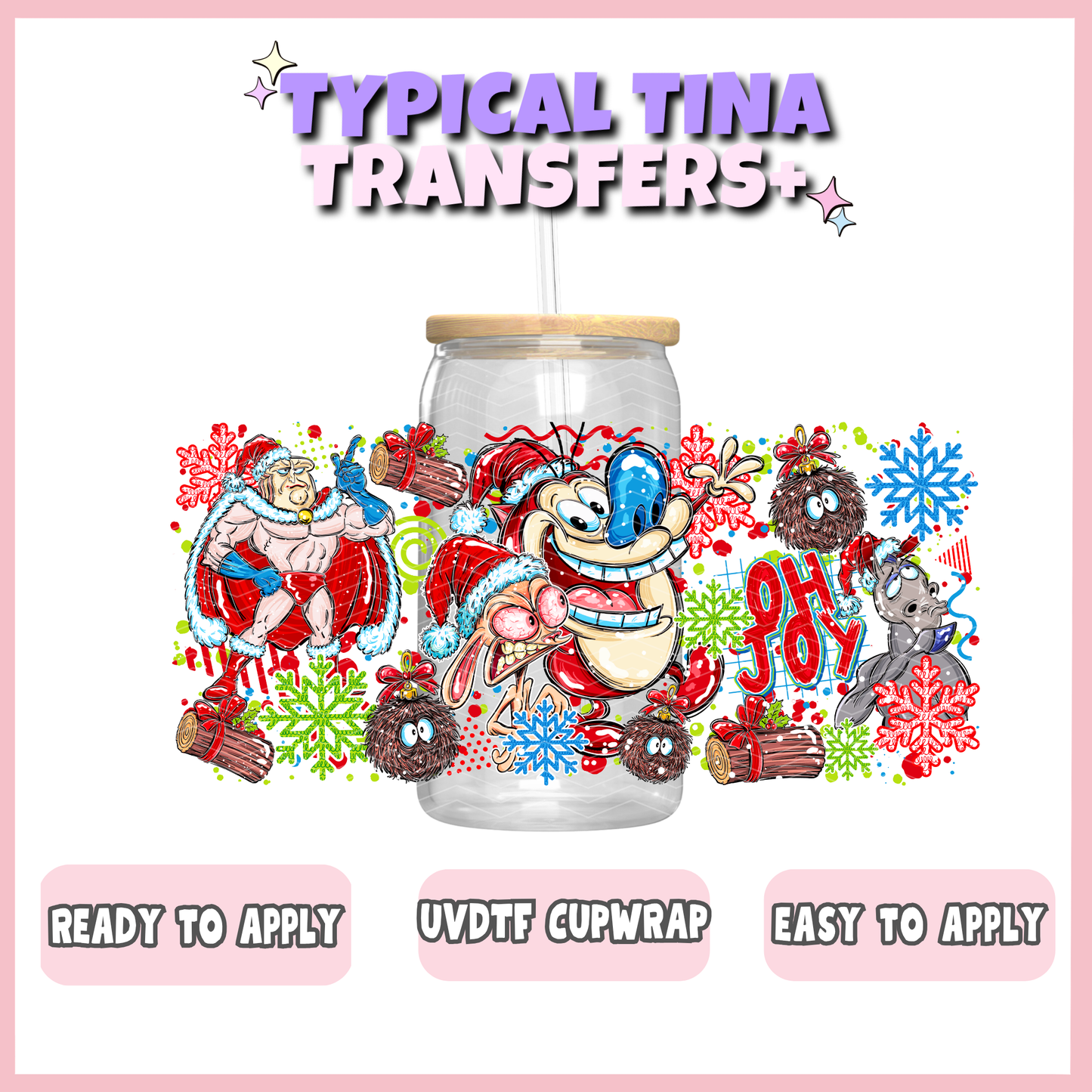 UVDTF #13190 | 16oz UVDTF Wrap | POD