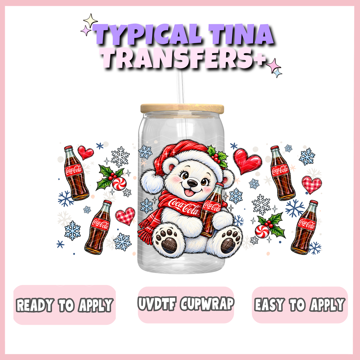 UVDTF #13195 | 16oz UVDTF Wrap | POD