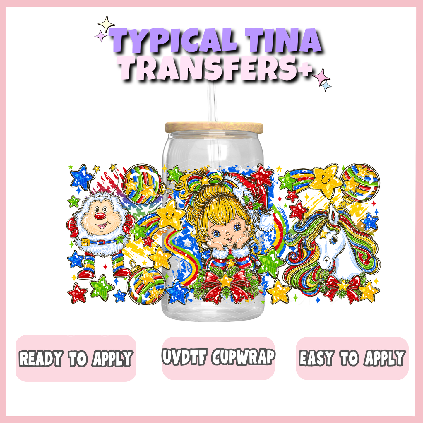 UVDTF #13198 | 16oz UVDTF Wrap | POD