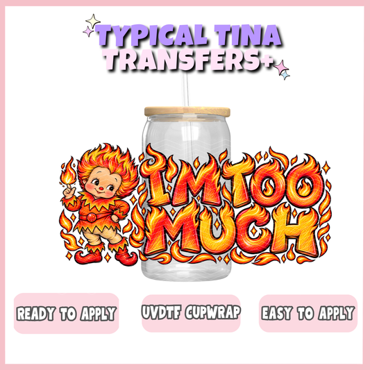 UVDTF #13201 | 16oz UVDTF Wrap | POD