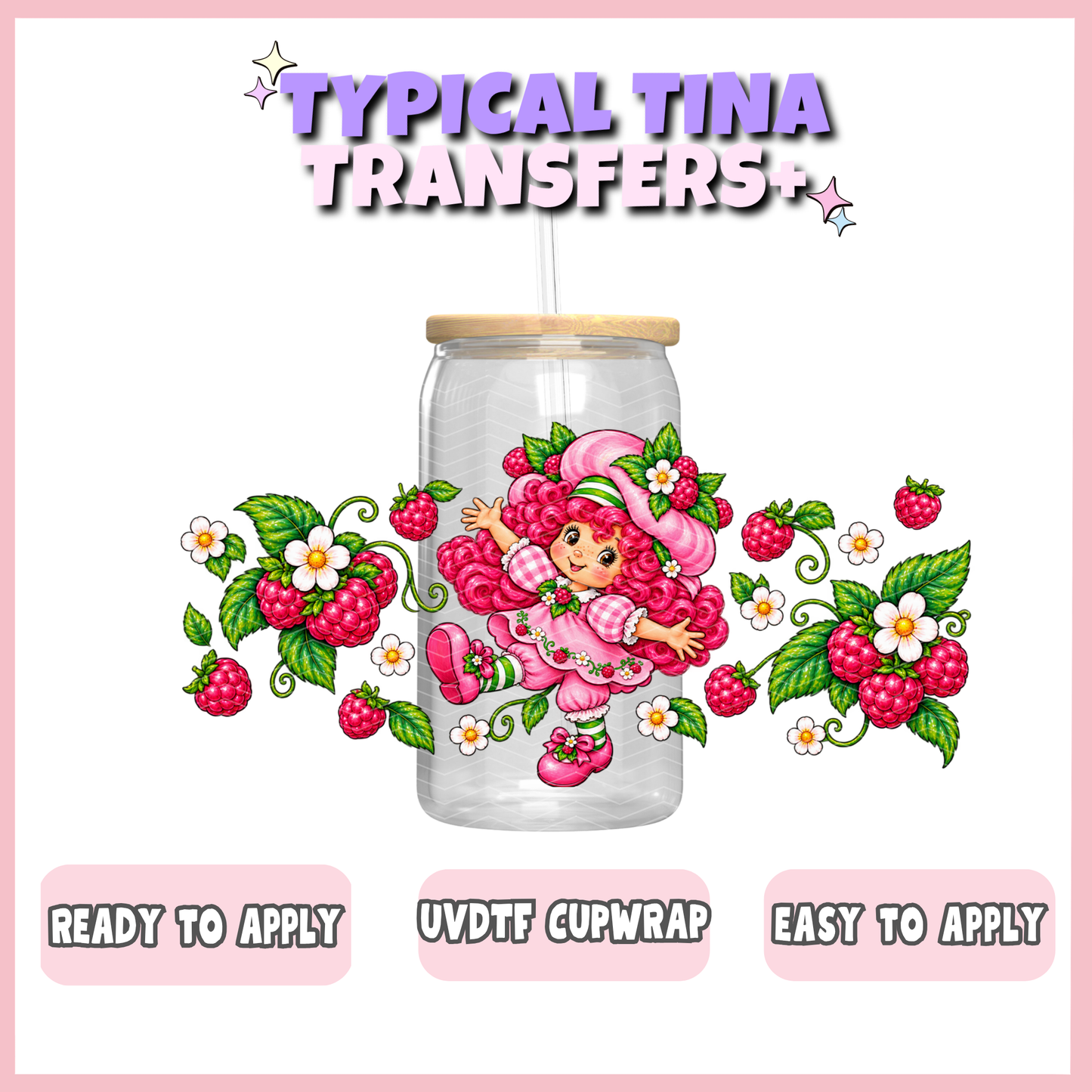 UVDTF #13208 | 16oz UVDTF Wrap | POD
