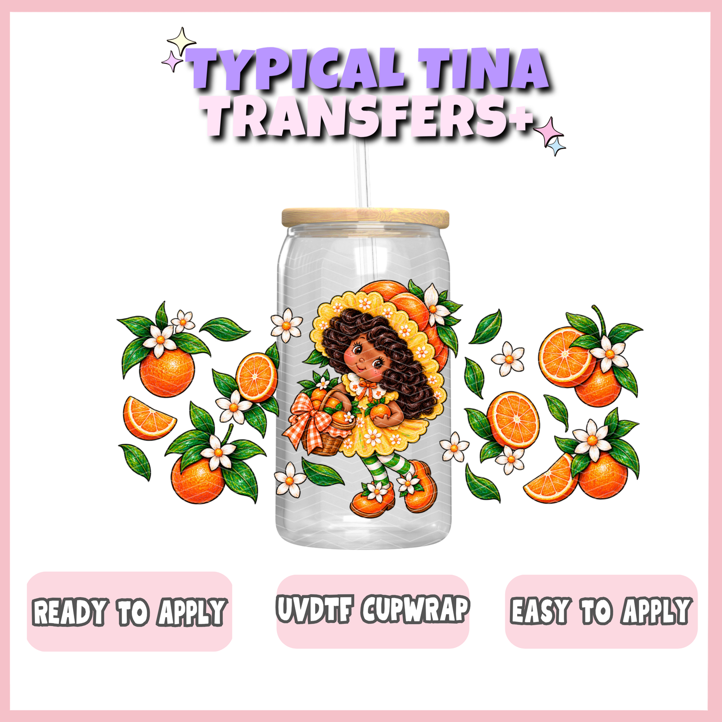 UVDTF #13209 | 16oz UVDTF Wrap | POD