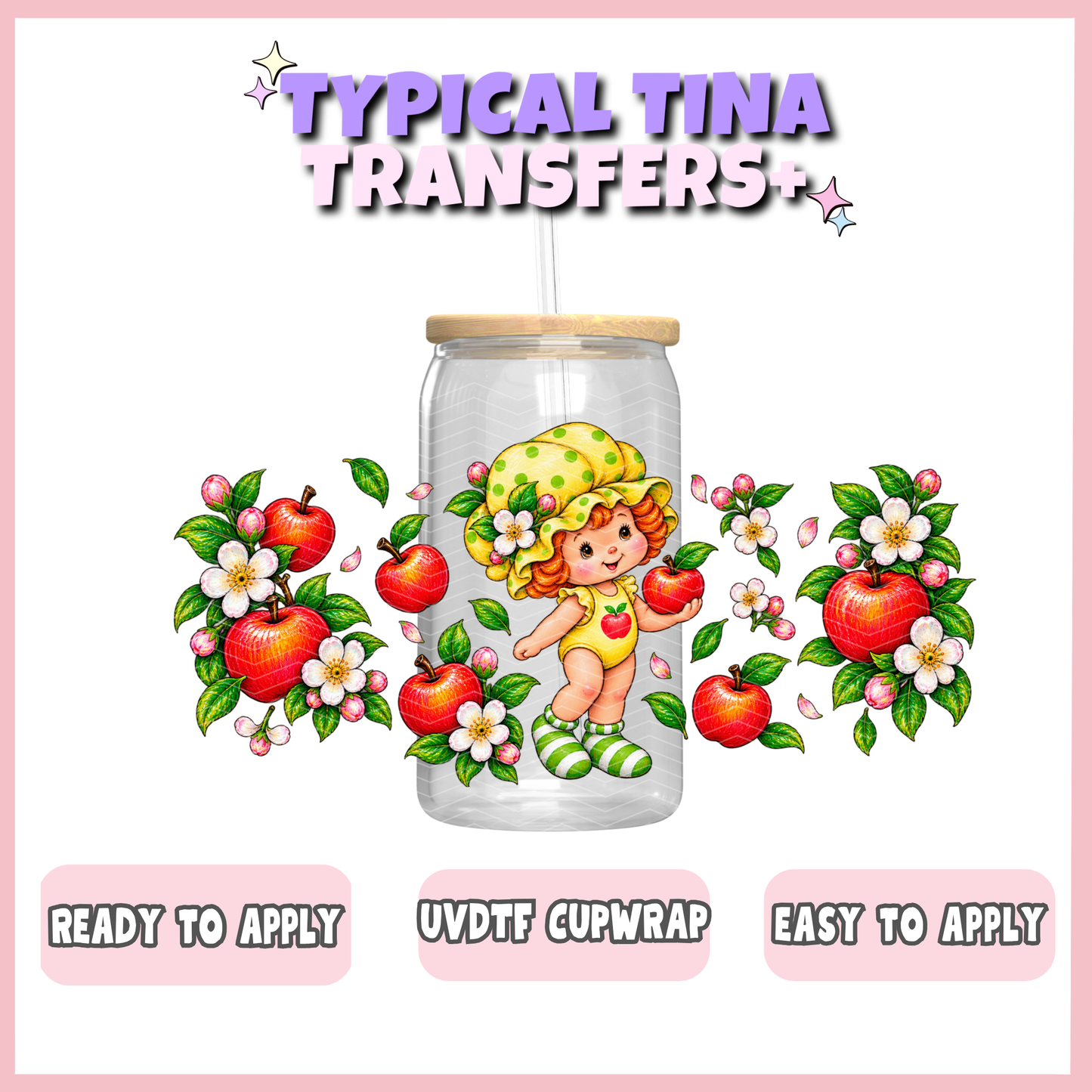 UVDTF #13214 | 16oz UVDTF Wrap | POD