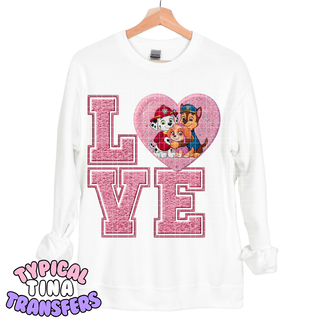 Patrol Pups Faux Patch | DTF Transfers | POD