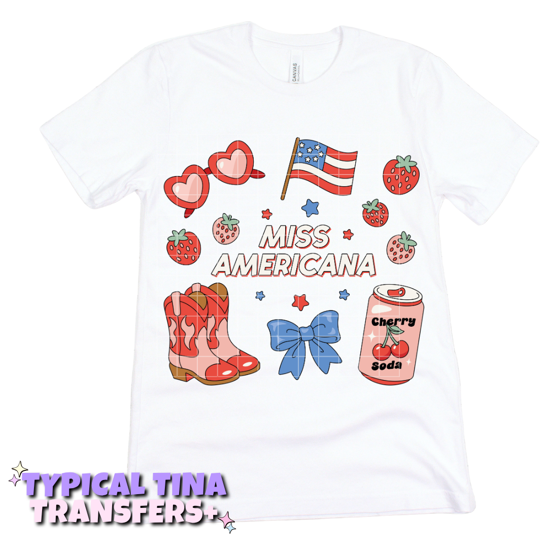 Miss Americana | DTF Transfers | POD