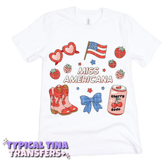 Miss Americana | DTF Transfers | POD