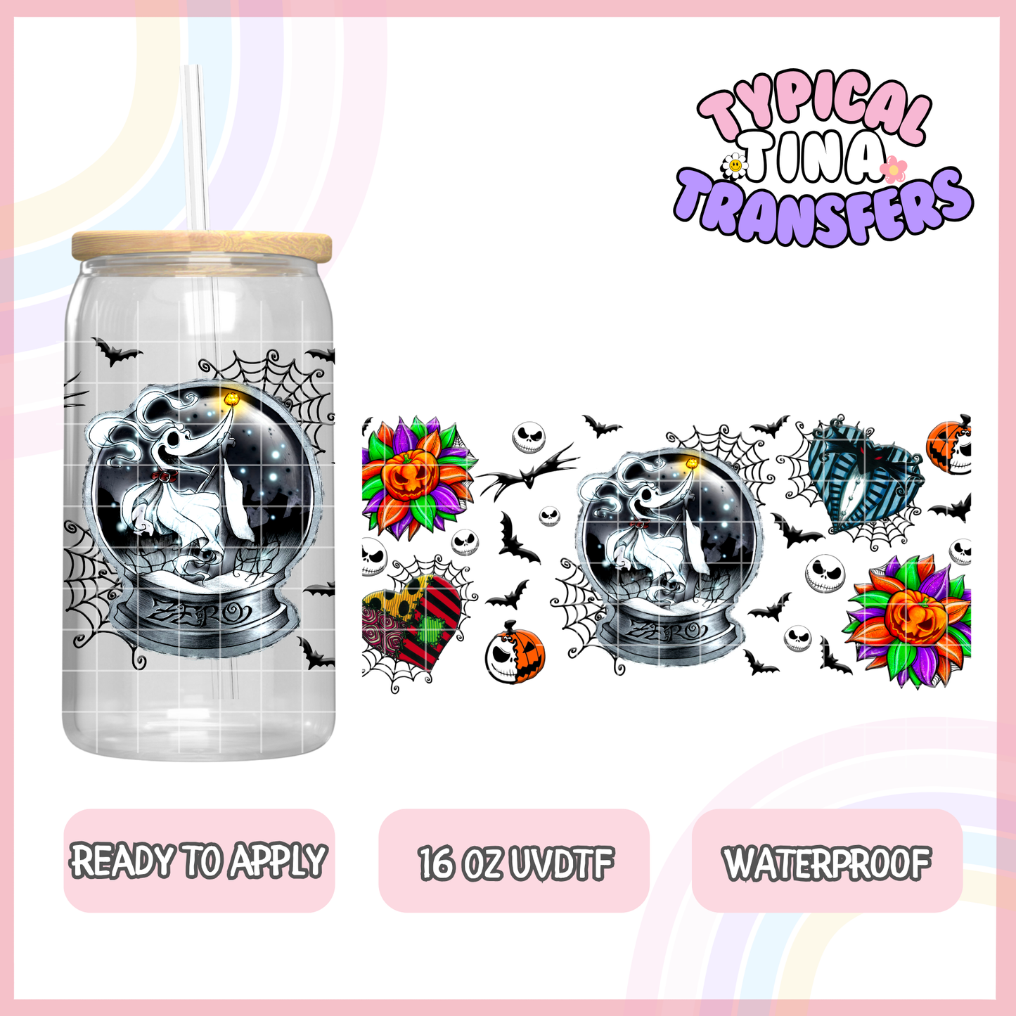 UVDTF #1366 | 16oz UVDTF Wrap | POD