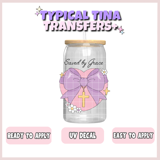 Saved by Grace | UV decals | POD