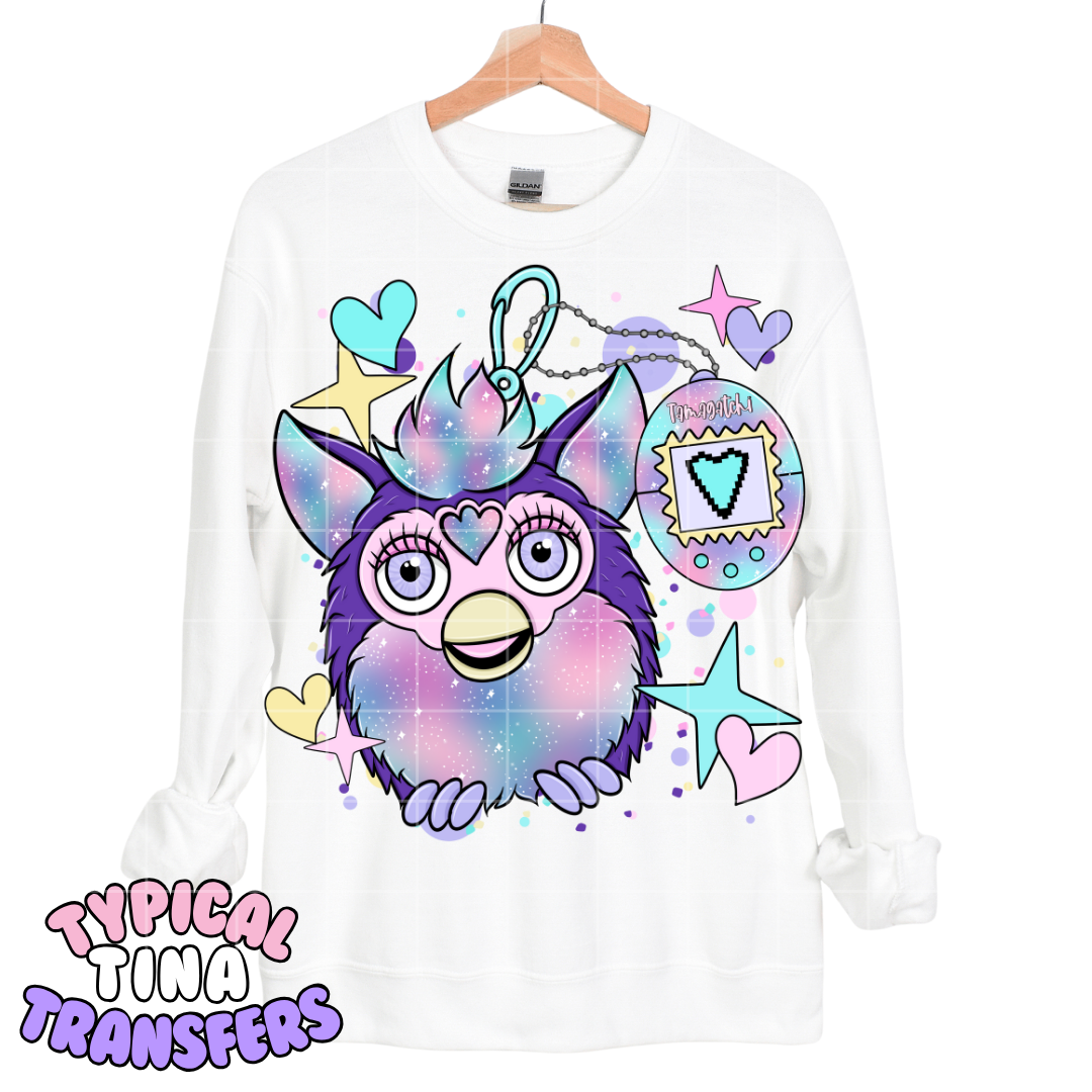 Throwback Furb Toy | DTF Transfers | POD