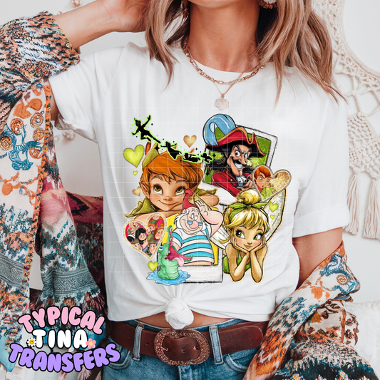 Peter and Group | DTF Screen Print | POD