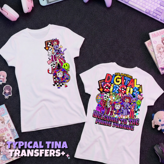 Welcome to the panic parade  | DTF Transfers | POD