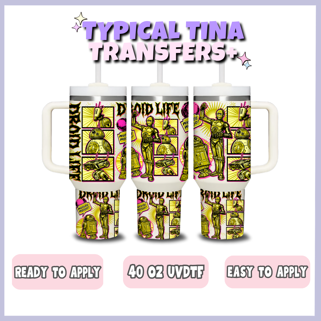 Droid Life | 40oz UVDTF Wrap | POD