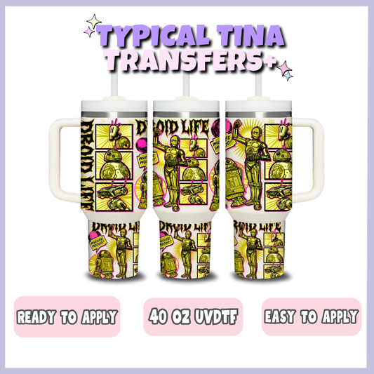 Droid Life | 40oz UVDTF Wrap | POD