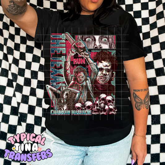 Texas no grid lines | DTF Transfer | POD