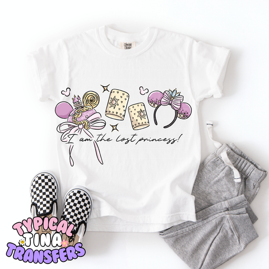 Lost Princess ears | DTF Transfer | POD