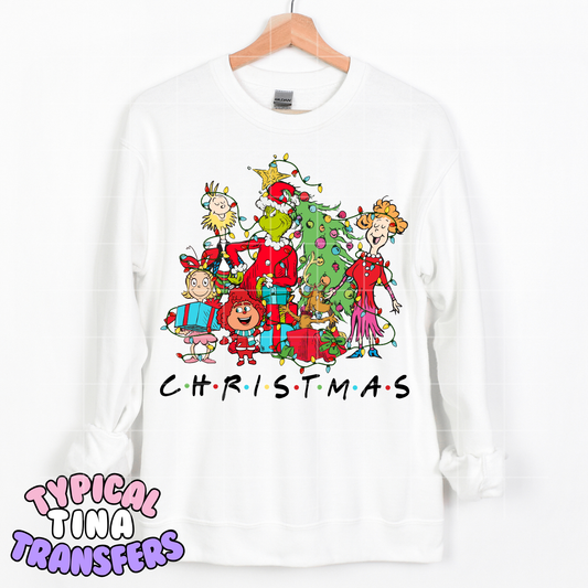 Gr!nch and group - Christmas | DTF Transfer | POD