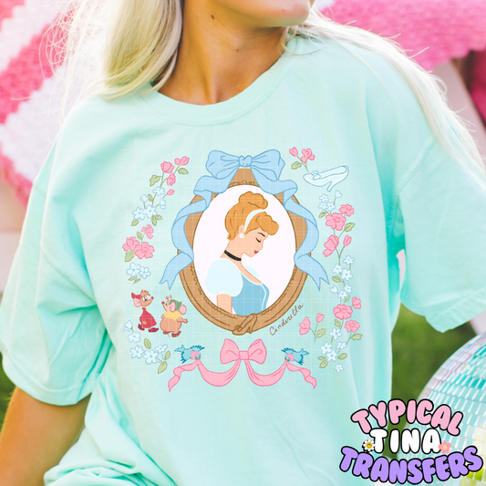 Cind - Dainty Frames | DTF Screen Print | POD - choose design