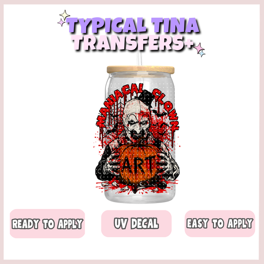 Manical Clown | UV decals | POD