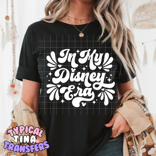 In My Diz Era (white) | DTF Screen Print | POD