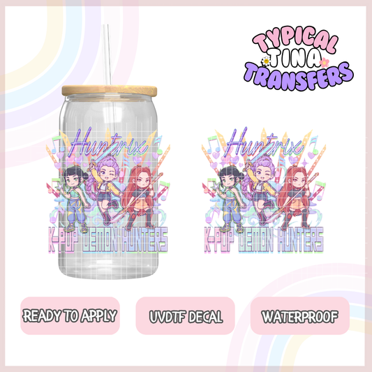 UVDTF Decal | 4" decals | POD