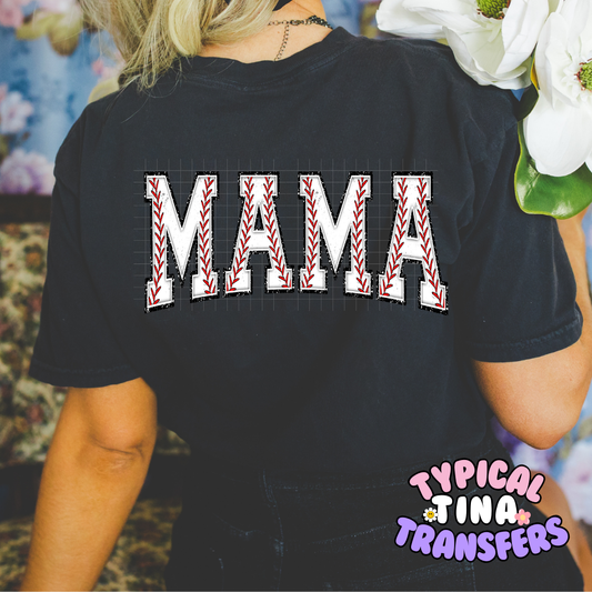 Mama Baseball | DTF Screen Print | POD