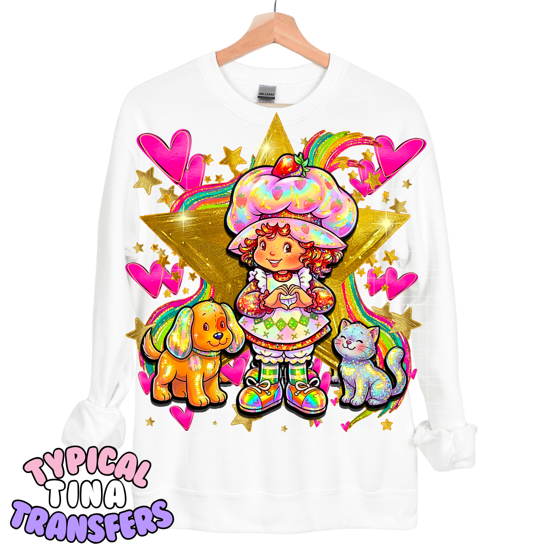 Strawberry = Rainbow | DTF Transfers | POD