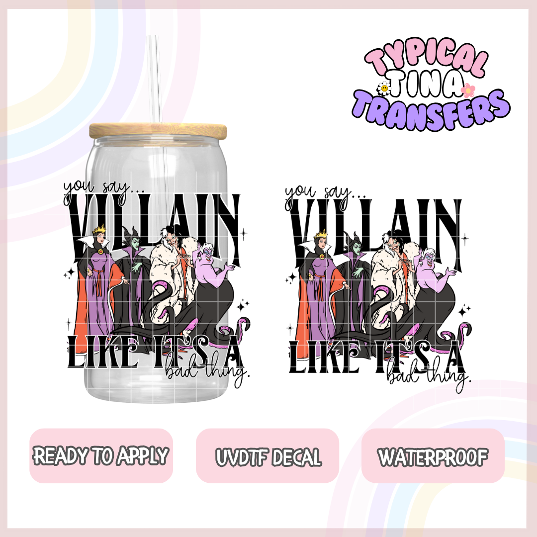 UVDTF Decal | 3"-4" decals | POD