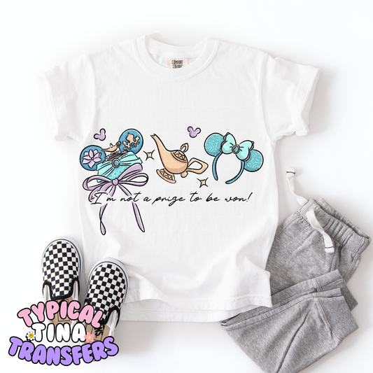 I am not a prize ears | DTF Transfer | POD