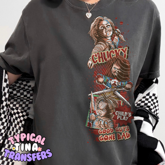 Chuck | DTF Screen Print | POD - choose design